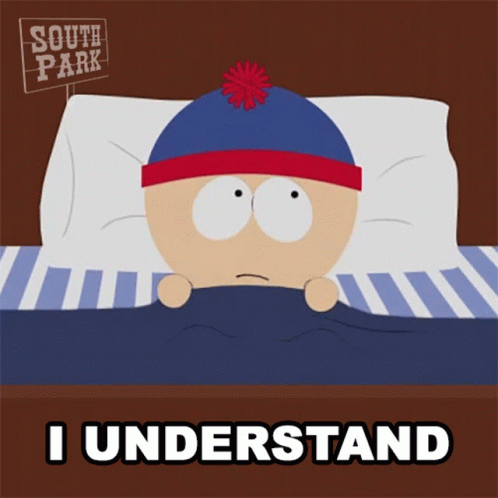 I Understand Stan Marsh GIF - I Understand Stan Marsh South Park GIFs