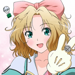 a girl with a pink bow on her head is wearing a watch and gloves
