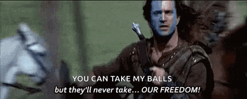 Freedom Cant Take My Freedom GIF
