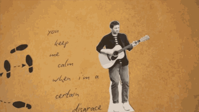 Strumming Playing Guitar GIF