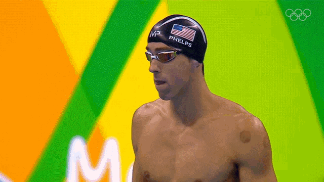 Adjust The Goggles Michael Phelps GIF