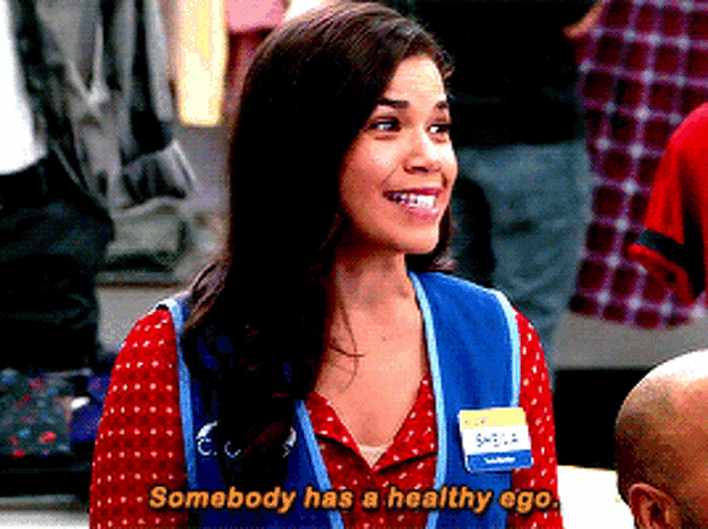 Superstore Amy Sosa GIF - Superstore Amy Sosa Somebody Has A Healthy Ego GIFs