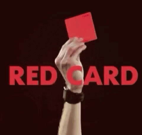 Red Card Foul GIF - Red Card Foul GIFs