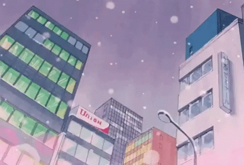Anime City Anime GIF - Anime City Anime Winter GIFs