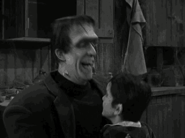 The Munsters Old Tv Show GIF - The Munsters Old Tv Show Family GIFs