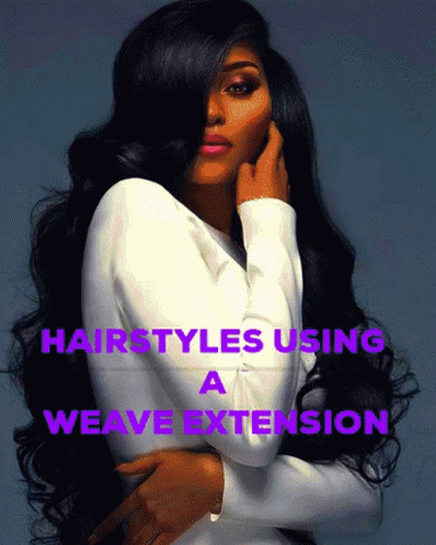 Weave Bounce GIF - Weave Bounce Ombre Hair GIFs