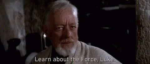Obiwan Learn About The Force GIF - Obiwan Learn About The Force Luke GIFs