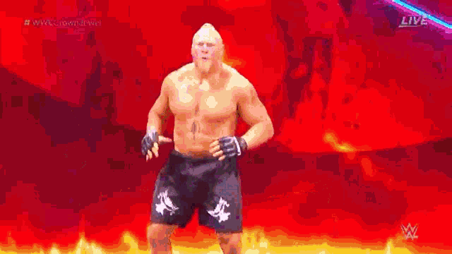 Brock Lesnar Brock Lesnar Entrance GIF - Brock Lesnar Brock Lesnar Entrance Wwe GIFs
