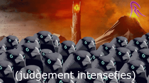 Crow Of Judgement Judgement GIF - Crow Of Judgement Judgement Bird Army GIFs