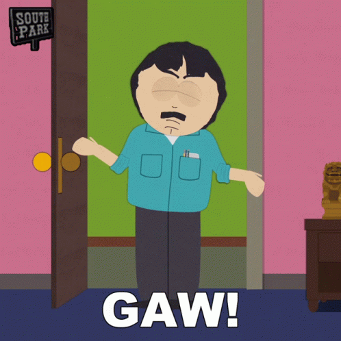 Gaw Randy Marsh GIF - Gaw Randy Marsh South Park GIFs