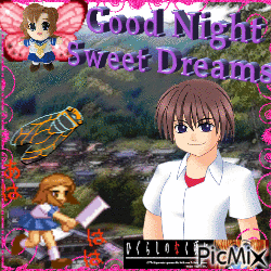 Good Night Higurashi GIF - Good Night Higurashi Keiichi Maebara GIFs