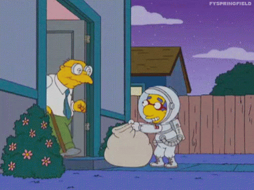 Surprise Attack! GIF - Attack Simpsons Treehouseofhorror GIFs