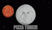 Moon Pizza Time GIF - Moon Pizza Time GIFs