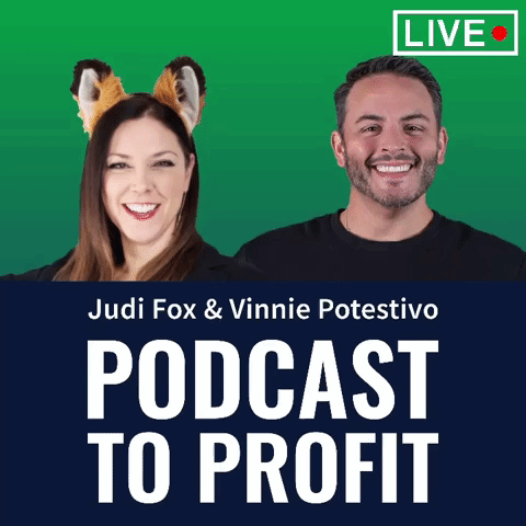 Podcast To Profit Podcasttoprofit GIF - Podcast To Profit Podcasttoprofit Judi Fox GIFs