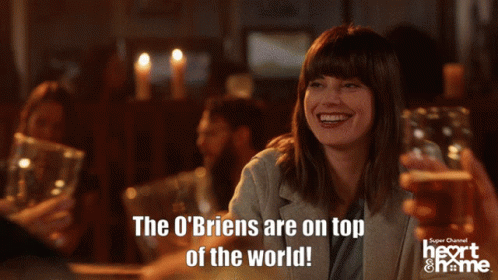 Top Of The World Chessies GIF - Top Of The World Chessies Chesapeake Shores GIFs