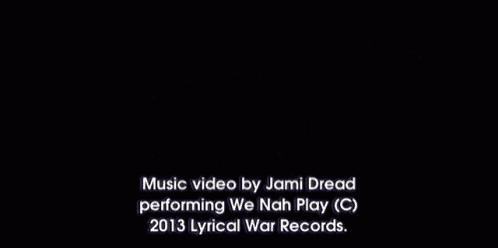 a music video by jami dread performing we nah play from 2013 lyrical war records