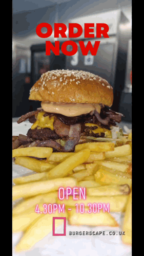Burgerscape Smash Burger GIF