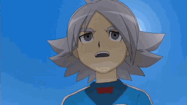 a cartoon character looking up at the sun