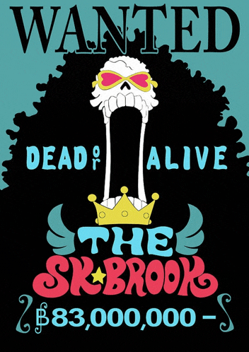 a wanted poster for the sk brook