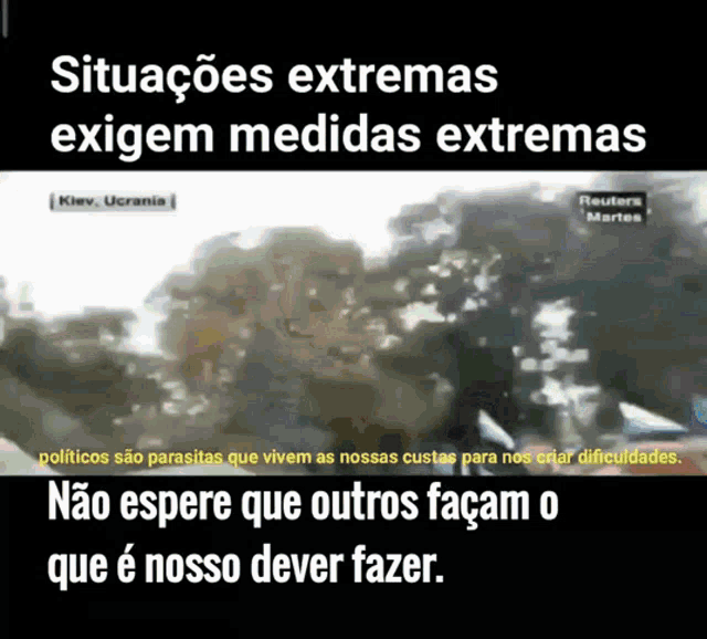a foreign language advertisement for reuters marie