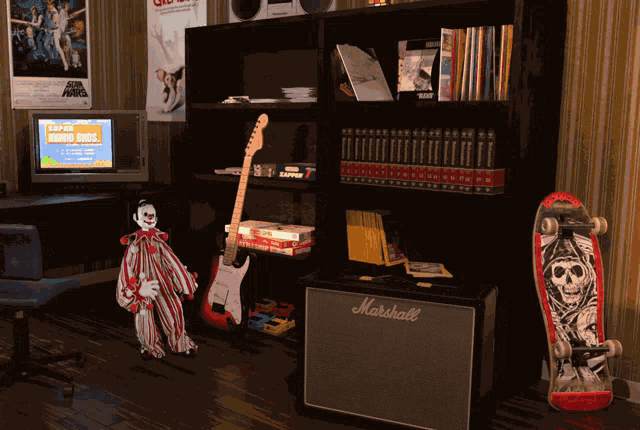 Tom Slemen Clown Doll GIF - Tom Slemen Clown Doll Creepy Clown Doll GIFs