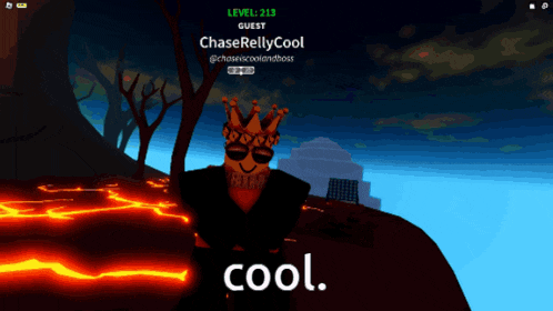 a cartoon character with a crown on his head and the word cool below him