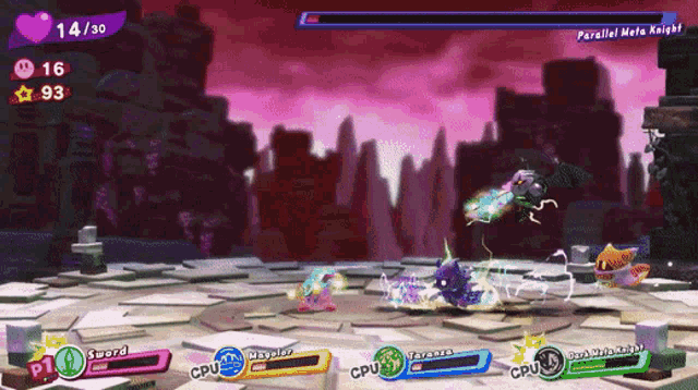 Parallel Meta Knight Kirby Star Allies GIF - Parallel Meta Knight Kirby Star Allies Heroes In Another Dimension GIFs