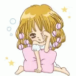 Greeting Anime GIF - Greeting Anime Sleepy GIFs