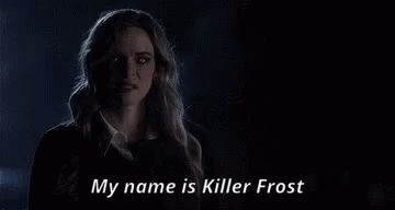 Killer Frost Introduction GIF - Killer Frost Introduction Introduce Self GIFs