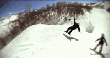 Snowboarding GIF