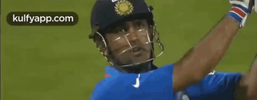 Waiting For Boundary.Gif GIF - Waiting For Boundary Ms Dhoni Cricket GIFs