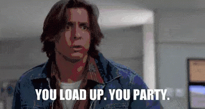 Party Load GIF - Party Load Up GIFs