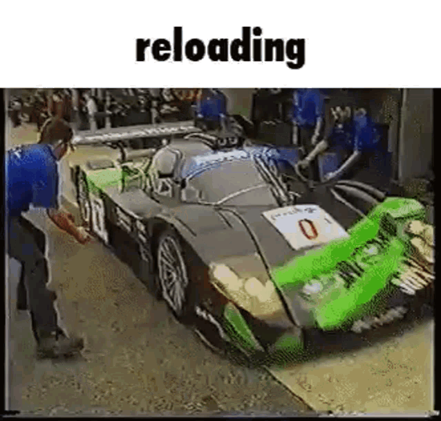 Reloading Racecar GIF - Reloading Racecar Reloading Racecar GIFs