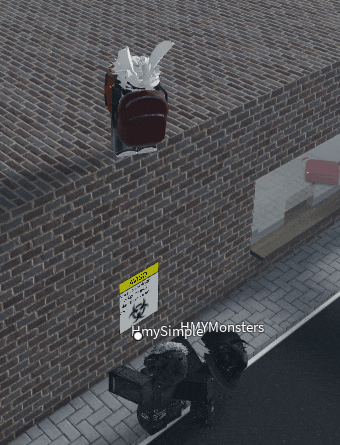 a brick wall with a sign on it that says " no entry "