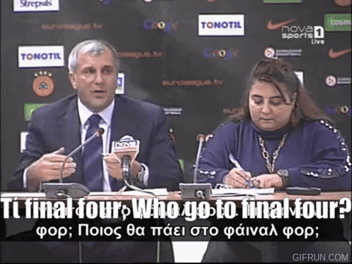 Final Four Obradovic GIF - Final Four Obradovic Zeljko GIFs