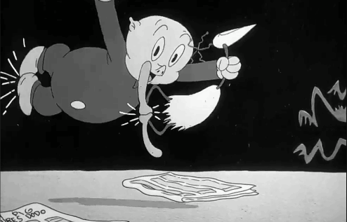 Porky Pig Looney Tunes GIF - Porky Pig Looney Tunes Bob Clampett GIFs