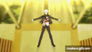 a man is laying on the ground with his arms outstretched