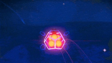a video game called the space anomaly is being played on a computer screen
