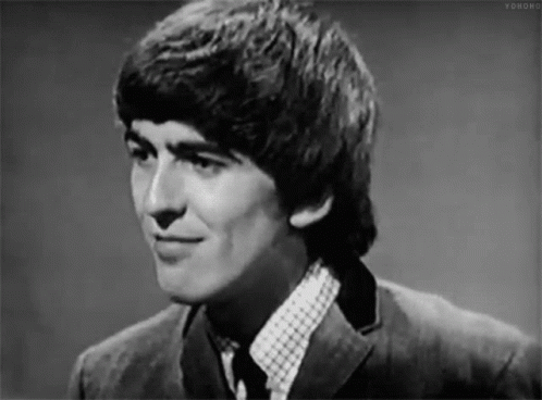 George Harrison Derp GIF - George Harrison Derp The Beatles GIFs
