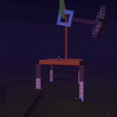 a computer generated image of a chair in a dark room