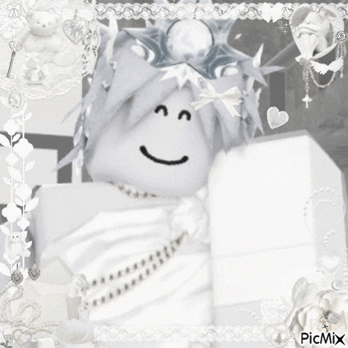 a black and white photo of a doll with a smiley face on it .