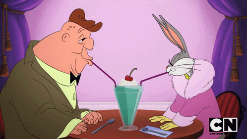 En Una Cita Bugs Bunny GIF - En Una Cita Bugs Bunny Looney Tunes GIFs