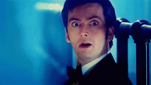 Doctor Who David Tennant GIF - Doctor Who David Tennant Sudden GIFs