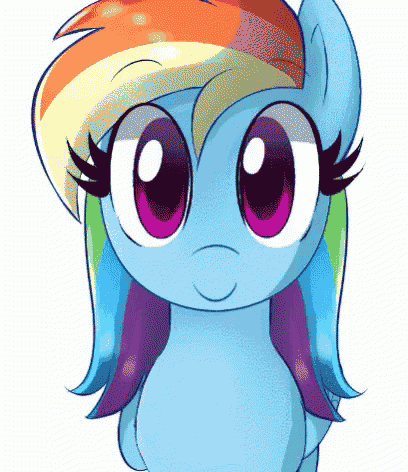My Litte Pony Rainbow Dash GIF - My Litte Pony Rainbow Dash Rainbow GIFs
