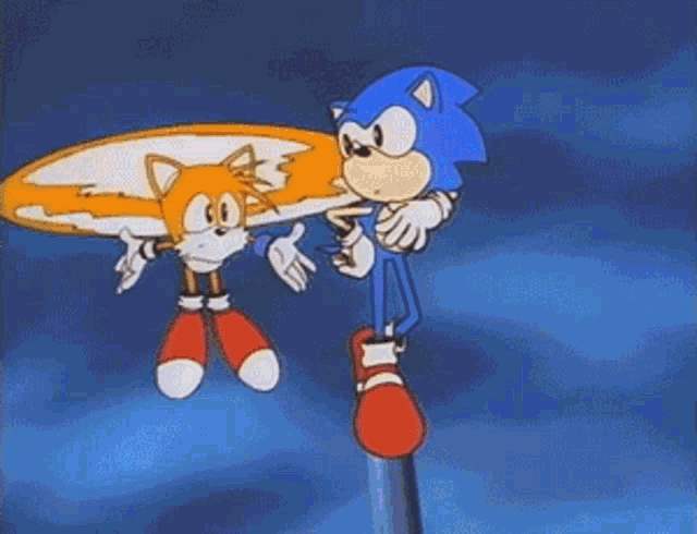 Sonic Sonic Ova GIF - Sonic Sonic Ova Tails GIFs