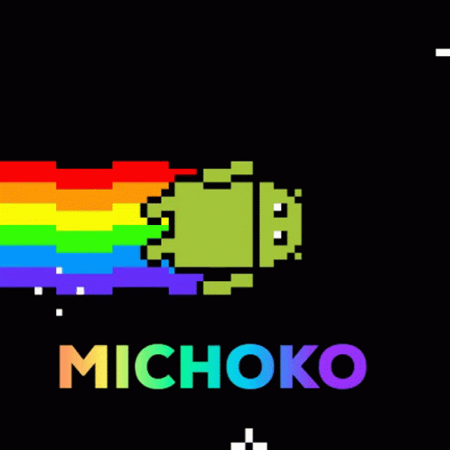 Michoko Android GIF - Michoko Android Rainbow GIFs