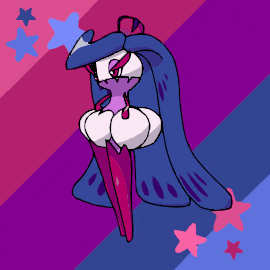 a drawing of a cartoon character with a blue cape and red legs