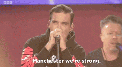 One Love Manchester GIF - One Love Manchester Were Strong GIFs