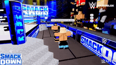 a screenshot of a video game called smackdown