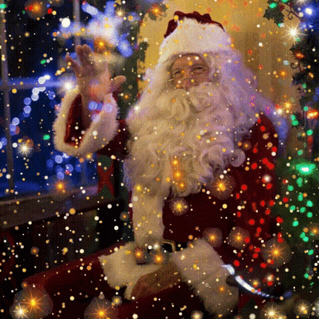 Im Love You Santa Claus GIF - Im Love You Santa Claus GIFs